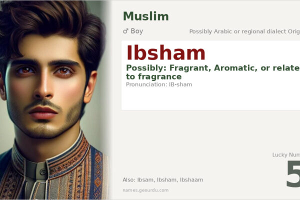 Ibsham Name Meaning — Origin, Gender & Details (2025)