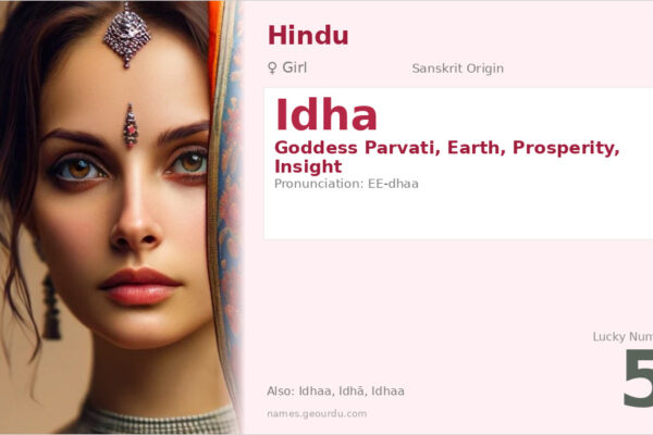 Idha Name Meaning — Sanskrit Origin, Goddess Parvati & Details (2025)