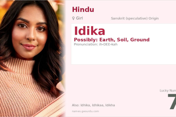 Idika Name Meaning — Origin, Gender & Details (2025)