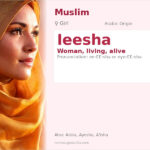 Ieesha Name Meaning and Details