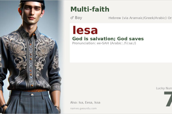 Iesa Name Meaning — Origin, Gender & Details (2025)