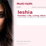 Ieshia Name Meaning and Details