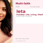 Ieta Name Meaning and Details
