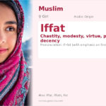 Iffat Name Meaning and Details