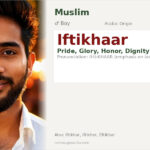 Iftikhaar Name Meaning and Details