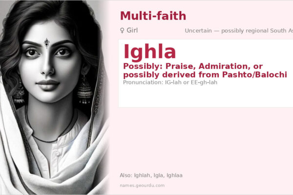 Ighla Name — Meaning, Origin & Gender Analysis (2025)