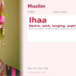 Ihaa Name Meaning and Details