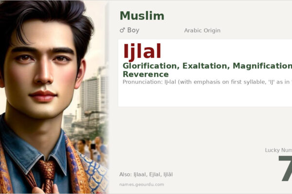 Ijlal Name Meaning — Arabic Origin, Boy Name & Islamic Significance (2025)