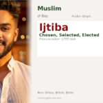 Ijtiba Name Meaning and Details
