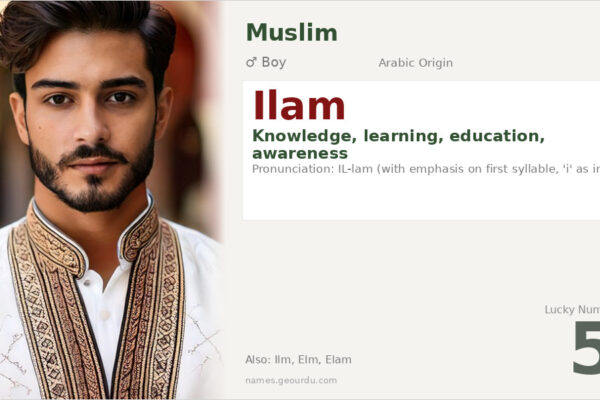 Ilam Name Meaning — Arabic Origin, Boy Name & Details (2025)