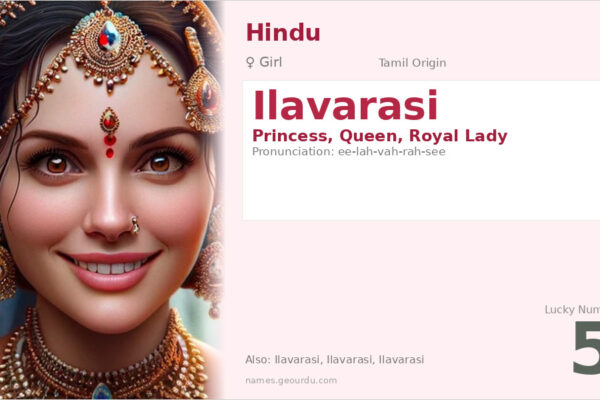 Ilavarasi Name Meaning — Tamil Origin, Princess & Royal Significance (2025)