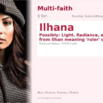 Ilhana Name Meaning and Details