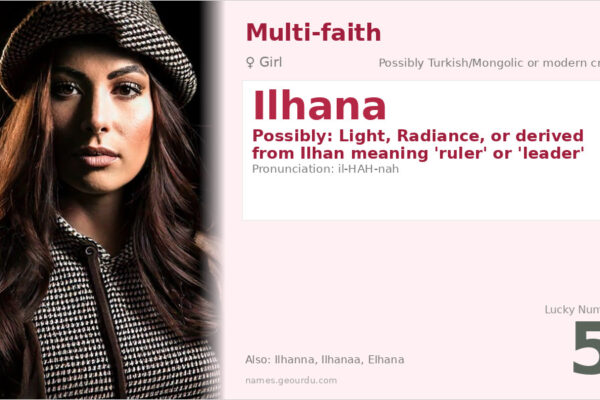 Ilhana Name Meaning — Origin, Gender & Details (2025)