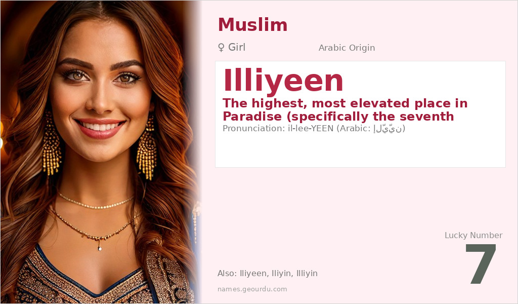 Illiyeen Name Meaning and Details
