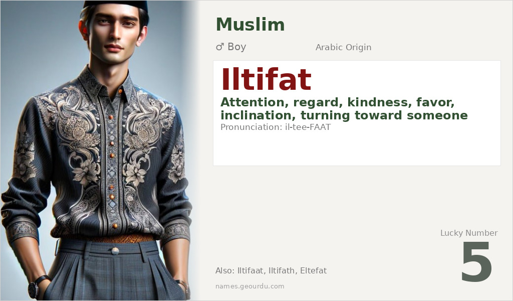Iltifat Name Meaning and Details