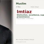Imtiaz Name Meaning and Details