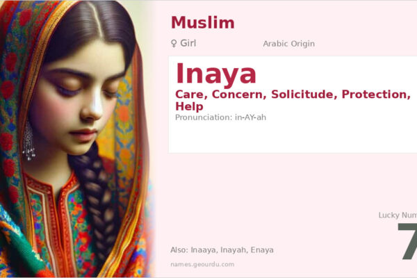 Inaya Name Meaning — Arabic Origin, Girl Name & Cultural Significance (2025)