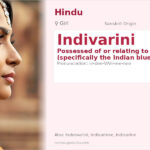 Indivarini Name Meaning and Details