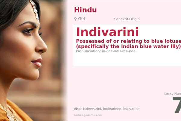 Indivarini Meaning — Sanskrit Origin, Girl Name & Details (2025)