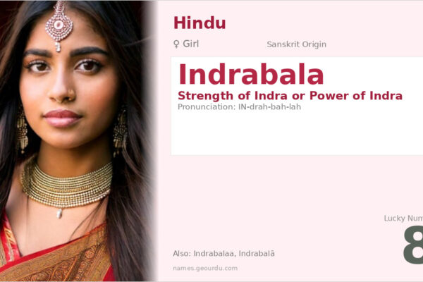 Indrabala Meaning — Sanskrit Origin, Girl Name & Details (2025)