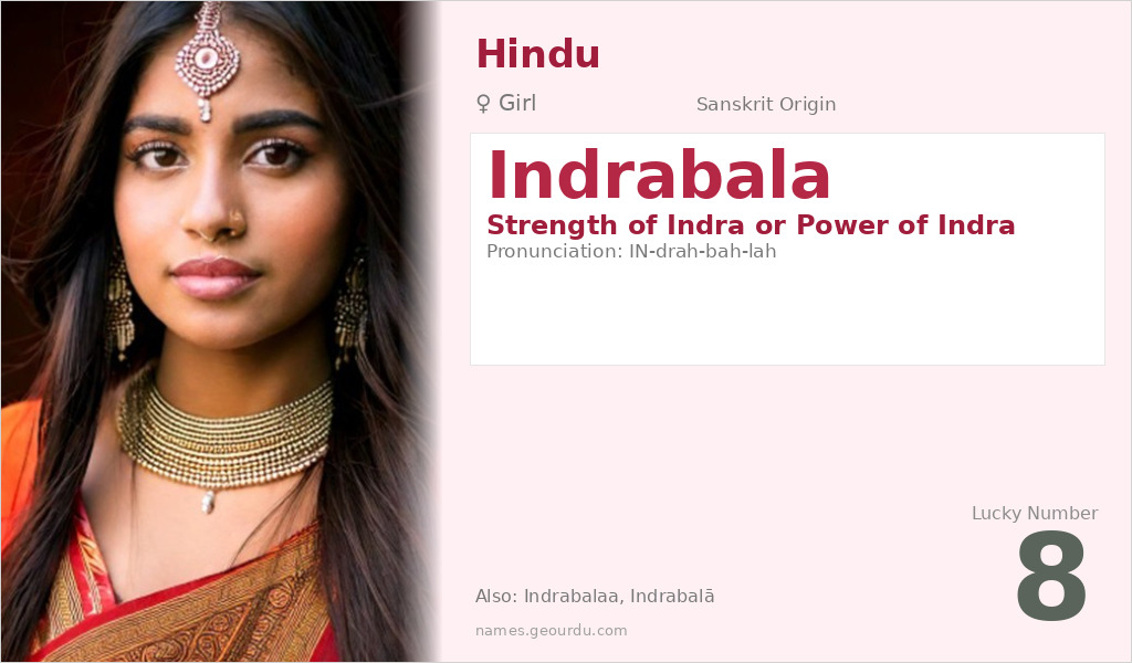 Indrabala Name Meaning and Details
