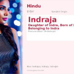Indraja Name Meaning and Details