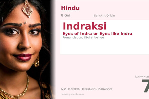 Indraksi Meaning — Sanskrit Origin, Girl Name & Details (2025)