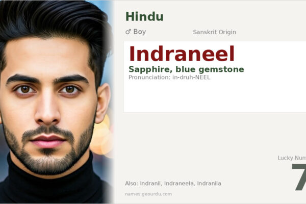 Indraneel Name Meaning — Sanskrit Origin, Boy’s Name & Details (2025)