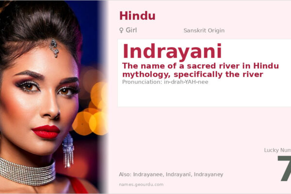 Indrayani Name Meaning — Sanskrit Origin, Hindu Girl Name & Mythology (2025)
