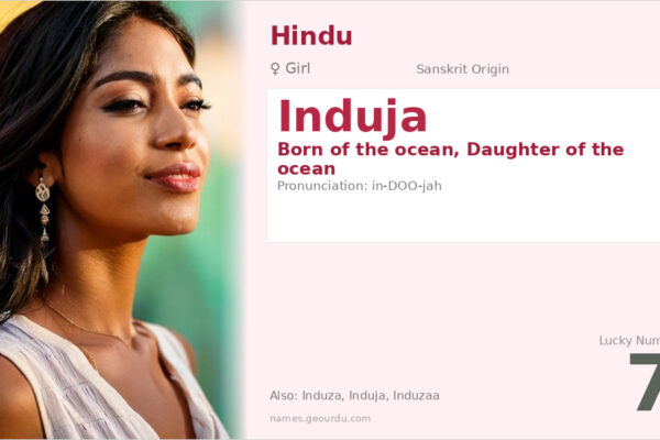 Induja Name Meaning — Sanskrit Origin, Girl Name & Details (2025)