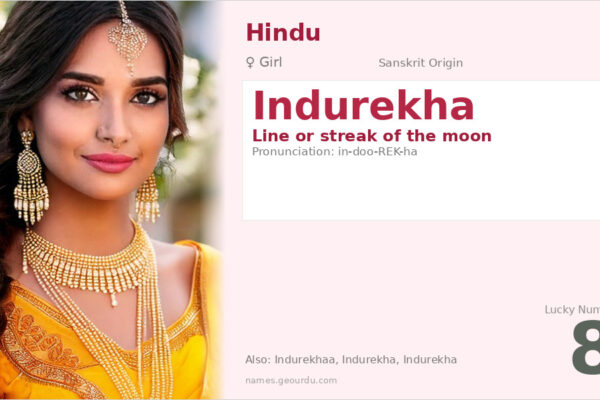 Indurekha Name Meaning — Sanskrit Origin, Girl Name & Details (2025)