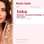 Inka Name Meaning and Details