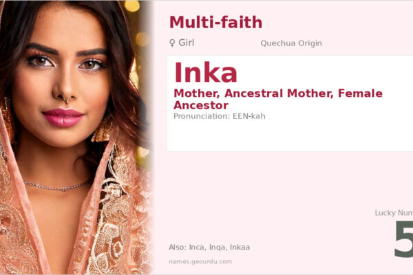 Inka Name Meaning — Quechua Origin, Girl Name & Cultural Significance (2025)