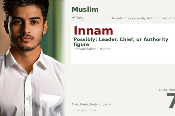 Innam Name Meaning — Origin, Gender & Details (2025)
