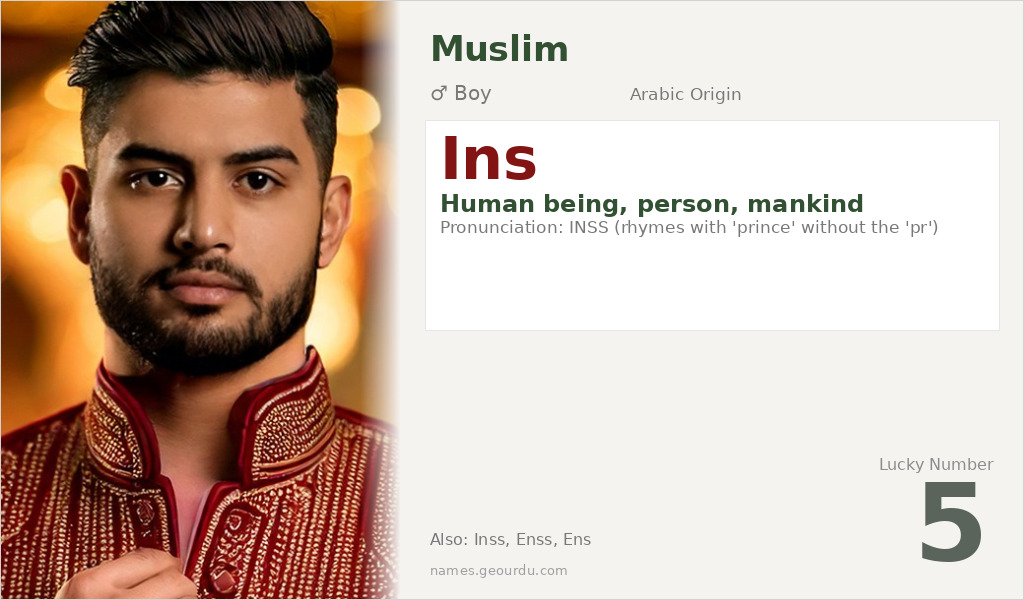 Ins Name Meaning and Details