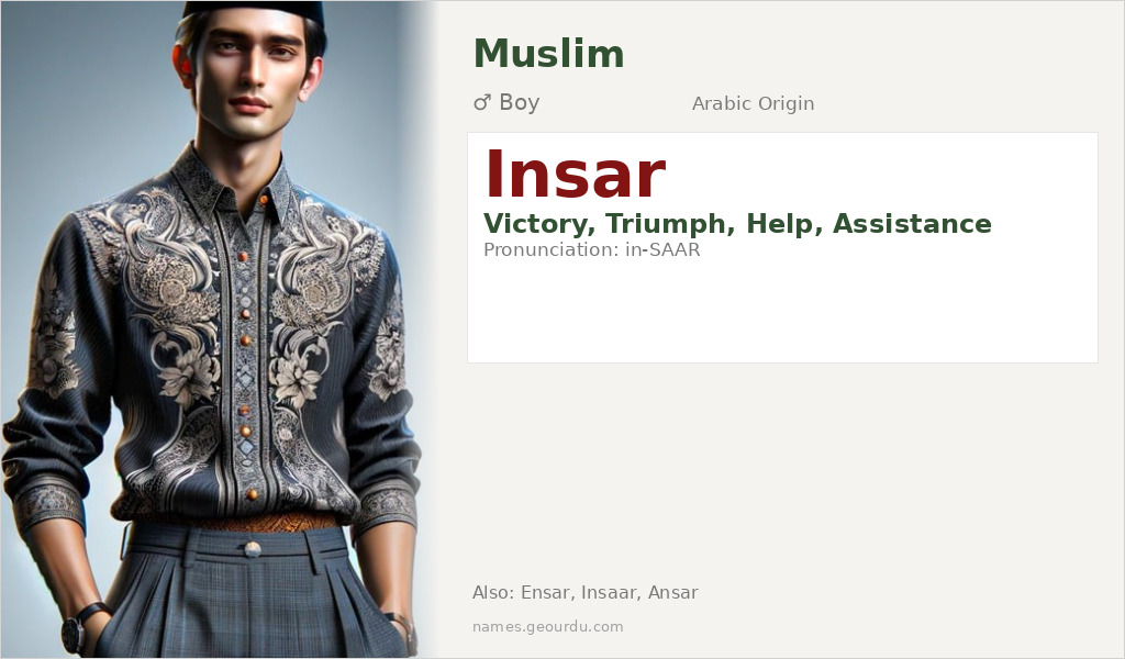 Insar Name Meaning and Details