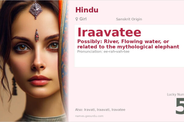 Iraavatee Meaning — Origin, Gender & Details (2025)