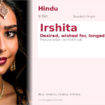 Irshita Name Meaning and Details