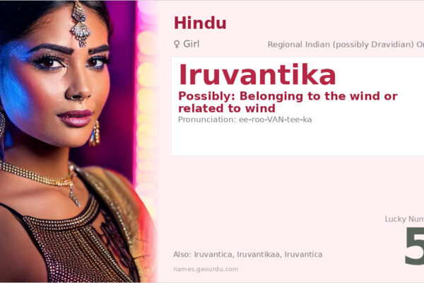 Iruvantika Name Meaning — Origin, Gender & Details (2025)