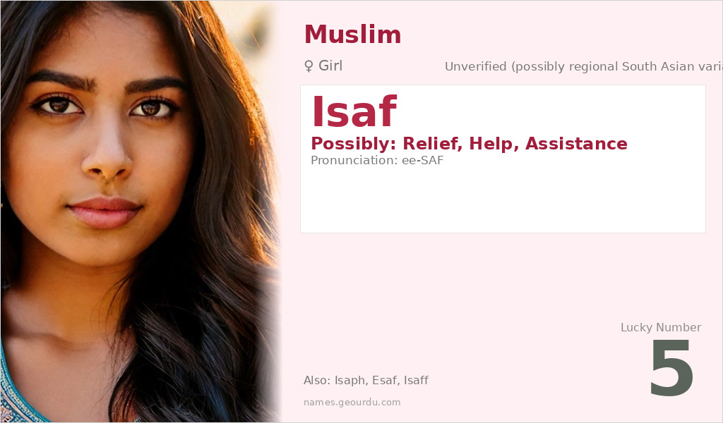 Isaf Name Meaning and Details
