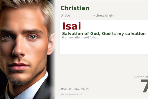 Isai Name Meaning — Hebrew Origin, Boy’s Name & Details (2025)