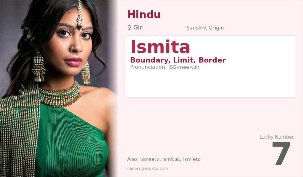 Ismita Name Meaning and Details