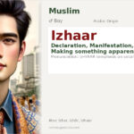 Izhaar Name Meaning and Details