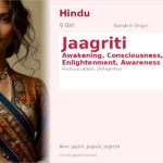 Jaagriti Name Meaning and Details