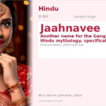 Jaahnavee Name Meaning and Details