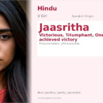 Jaasritha Name Meaning and Details