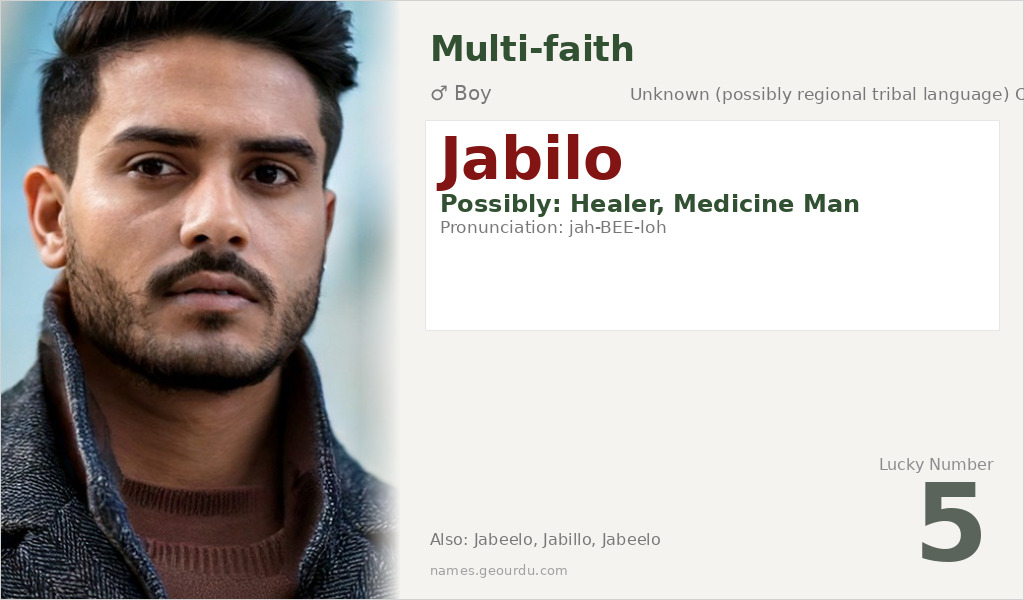 Jabilo Name Meaning and Details