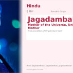 Jagadambal Name Meaning and Details