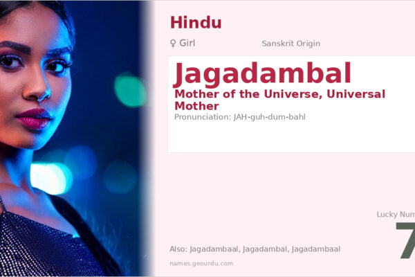 Jagadambal Name Meaning — Sanskrit Origin, Hindu Goddess Name (2025)