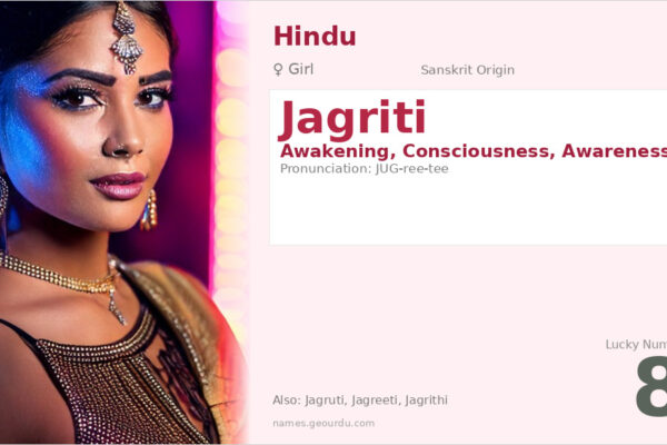 Jagriti Name Meaning — Sanskrit Origin, Girl Name & Spiritual Significance (2025)